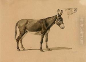 "eselstudie" by Karl Wilhelm Von Heideck