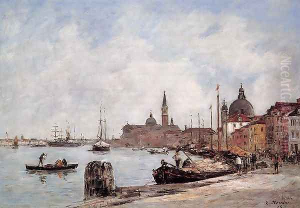 Venice, the Dock of the Guidecca - view 1