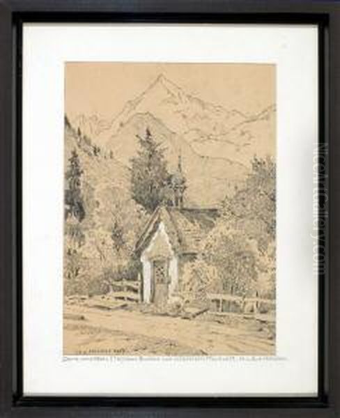 Blick Auf Eine Kapelle In Alpiner Landschaft - view 1