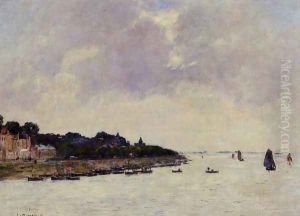 Saint-Valery-sur-Somme by Eugene Boudin