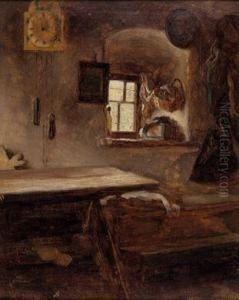 Stubeninterieur by Theodora Von Herrmannsthal