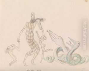 Laocoon In England by Fritz Von Herzmanovsky-Orlando