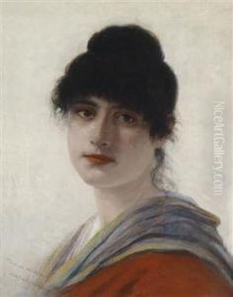 Portrait Of A Venetian Woman - view 1