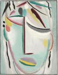 Heilandsgesicht: Martyrer by Alexei Jawlensky