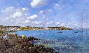 The Bay of Douarnenez I by Eugene Boudin