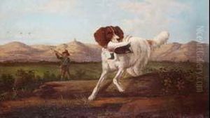 La Chasse Au Canard by Otto Werner Henning Von Kameke