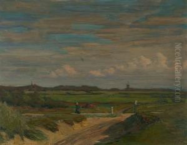Ansicht Des Dorfes Katwijk In Sudholland - view 1