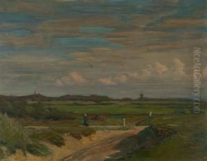 Ansicht Des Dorfes Katwijk In Sudholland by Konrad Von Kardorff