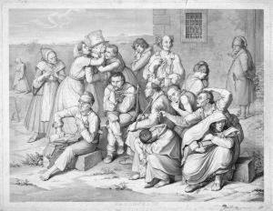 Das Narrenhaus by Wilhelm von Kaulbach