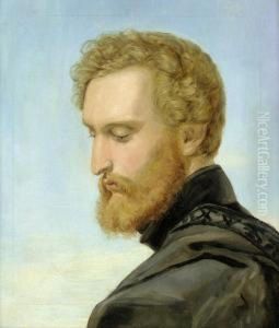 Bildnis Des Malers Heinrich Heinlein by Wilhelm von Kaulbach