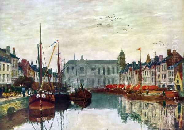 Channel in Bruxelles - view 1