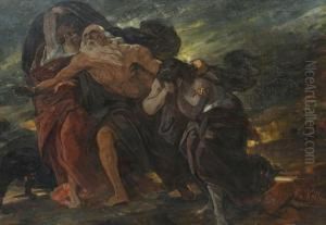Allegorical Scene by Friedrich von Keller