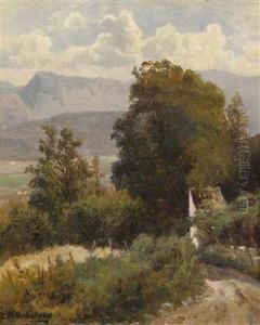 Kleine Landschaft by Ernestine Von Kirchsberg
