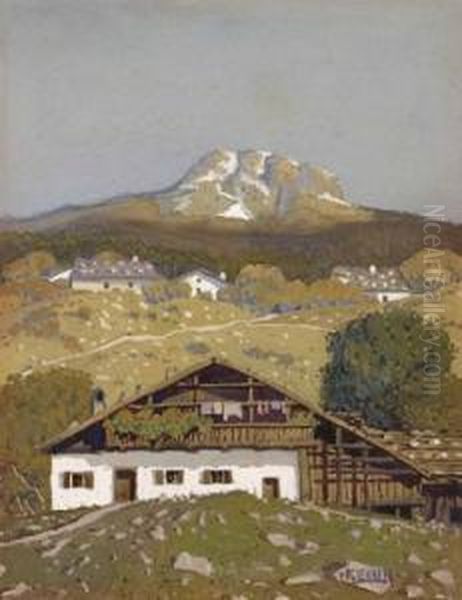 Tiroler Bauernhauser Auf Der Alm - view 1