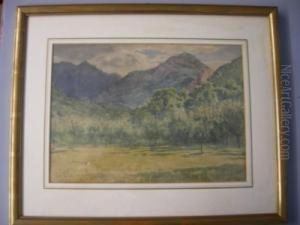 Paesaggio Montano by Fritz Von Kleudgen