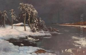 Spring Thaw by Iulii Iul'evich (Julius) Klever