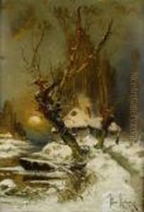 The Winter Sun by Iulii Iul'evich (Julius) Klever