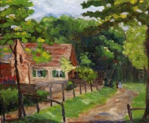 Haus Am Waldrand by Leo Von Konig