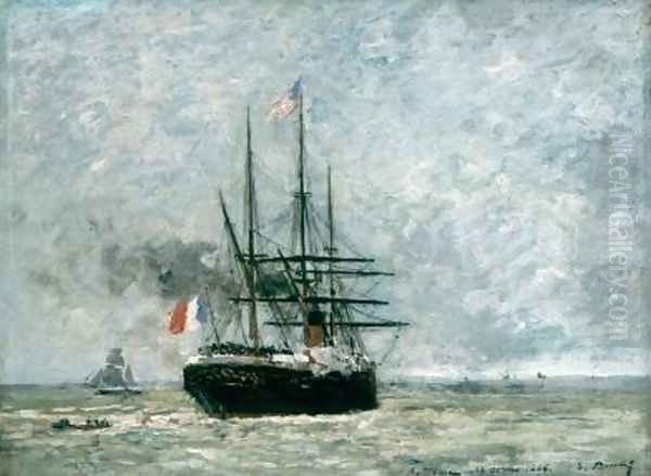 Leaving Port - view 1