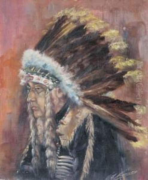 An Indian Chief - view 1