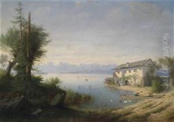 Large Landscapewith Lake - view 1