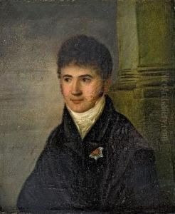 Bildnis Eines Jungen Mannes by Franz Gerhard Von Kugelgen