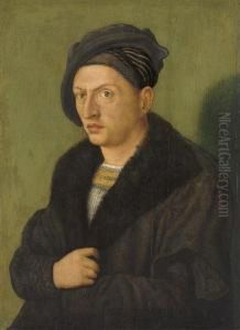 Portrait Of A Man by Hans Suss von Kulmbach