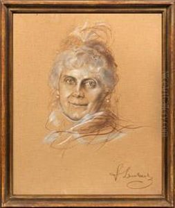 Portrait Einervornehmen Dame
