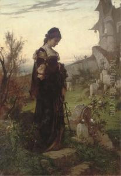 A Stroll In The Churchyard - view 1
