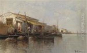 In The Lagoon by Leo Von Littrow