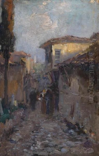 Village Road In The South - view 1