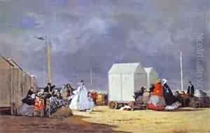 Approaching Storm 1864 by Eugene Boudin