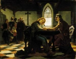 Zrinyi And Frangepan In The Prison Of Becsujhely