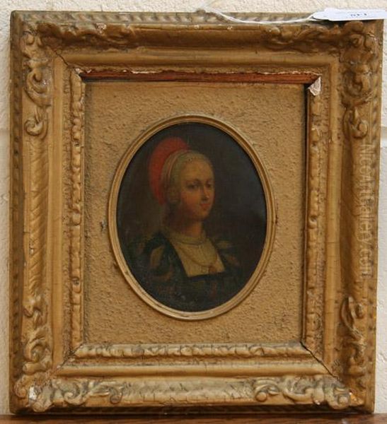 Length Portrait Of A Lady Wearing Traditional Costume - view 1