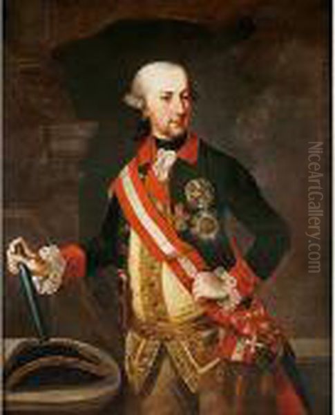 Retrato Del Emperador Jose Ii De Habsburgo- Lorena - view 1