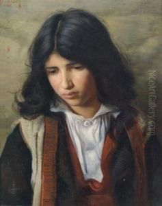 Bildnis Eines Knaben by Franz Von Matsch