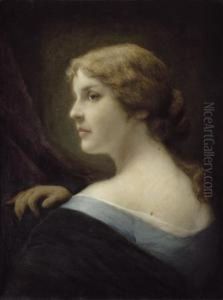 Bildnis Einer Jungen Frau by Gabriel Cornelius Von Max