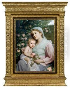 Rosenmadonna by Gabriel Cornelius Von Max