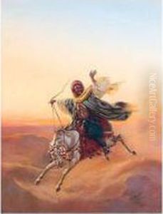 The Egyptian Prince Mehmed Ali On Horseback