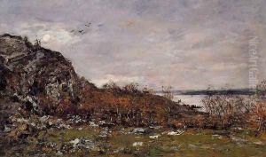 The Mill Saint-Cenery 1890-1892 by Eugene Boudin