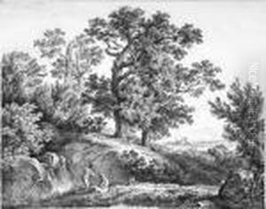 Malerische Waldlandschaften by Martin von Molitor