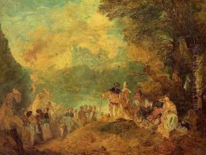 The Old Milla at Saint-Ceneri 1892 by Eugene Boudin