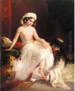 Harem Beauty by Timoleon Carl Nehf Von Neff