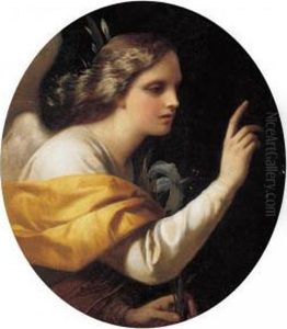 The Archangel Gabriel by Timoleon Carl Nehf Von Neff