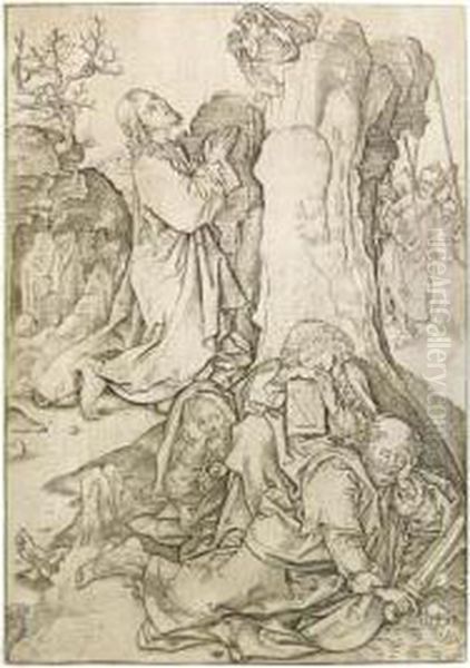 Christ On The Mount Of Olives. - view 1