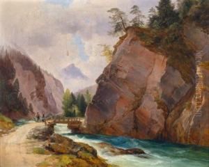 Begegnung In Dergebirgsklamm