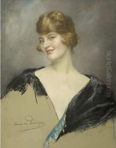 Ritratto Di Donna by Clemens von Pausinger