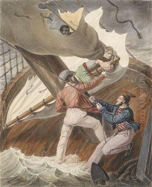 Ein Schiff Im Sturm - view 1