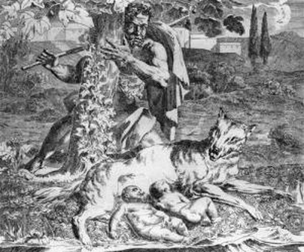 Romulus Und Remus Von Der Wolfin Genahrt - view 1