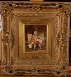 The Connoisseur by Franz Von Persoglia